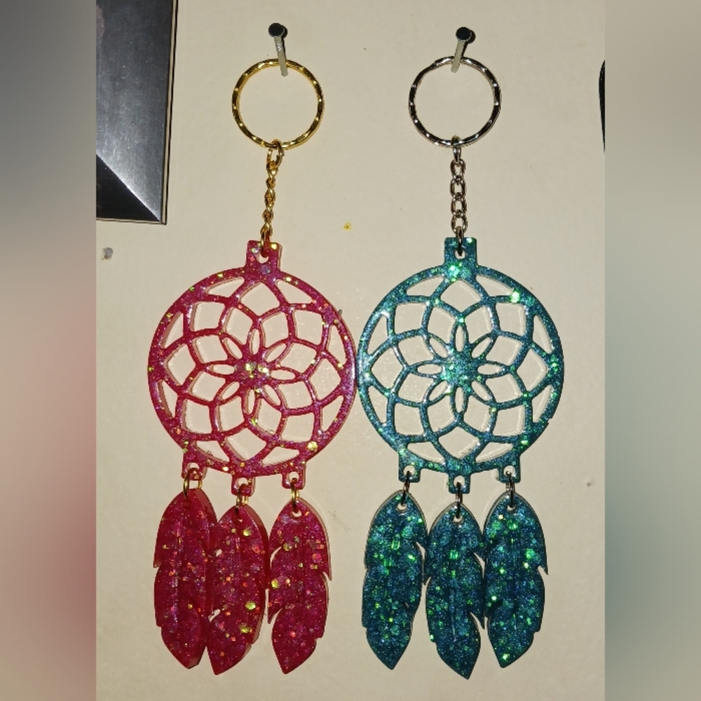 Custom Acrylic Dream Catcher Keychain